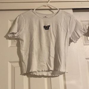 Baby tee from Hollister size large